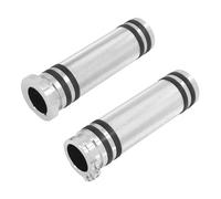 HDBUBALUS Motorcycle 1" Hand Grips 25mm Handlebar Grips Universal Fit for Harley Sportster Touring Dyna Softail Custom 1 Pair