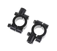HDBUBALUS Motorcycle 10mm Mirror Bracket Handlebar Mirrors Clamp Mount Brackets Support 1 Pair