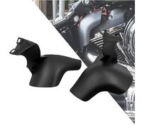 HDBUBALUS Motorcycle Black Mid Frame Air Deflector Fit For Harley Softail Breakout Street Bob Fat Boy Low Rider 2018-2023