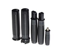 HDBUBALUS Motorcycle CNC Handlebar Grips Foot Pegs Shift Peg Fit for Harley Sportster XL1200 883 48 Softail Dyna Touring Black