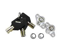 HDBUBALUS Motorcycle Hard Saddlebag Locks Set with Keys Compatible with Harley Touring Electra Glide Road Glide Street Glide Road King 2014-2018