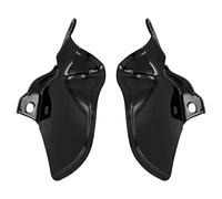 HDBUBALUS Motorcycle Heat Deflector Saddle Shields Fit for Harley Softail 2018-2022 (Color:Black)