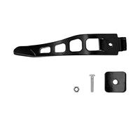 HDBUBALUS Motorcycle Kickstand Extension Kit Fit for Harley Dyna Street Bob FXDB Fat Bob Low Rider Super Glide Custom 1993-2017 Black