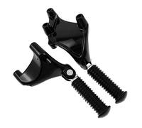 HDBUBALUS Motorcycle Rear Passenger Foot Pegs Footpegs Foot Rests Pedal & Mount Fit for Harley Sportster Iron XL 883 1200 Forty Eight Seventy Two 2014-2021