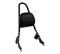 HDBUBALUS Motorcycle Sissy Bar Detachable Rear Passenger Backrest Pad Fit for Harley Sportster XL 883 1200 2004-Up