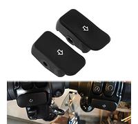 HDBUBALUS Motorcycle Turn Signal Switch Extension Cap Compatible with Harley Softail Slim Fatboy Breakout Heritage