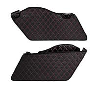 HDBUBALUS Non-Stretched Saddlebag Liners Inserts Red Thread Compatible with Harley 2014-2021 1 Pair