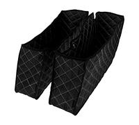 HDBUBALUS Non-Stretched Saddlebag Liners Inserts White Thread Compatible with Harley 2014-2023 1 Pair