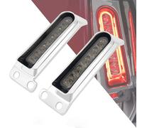 HDBUBALUS Rear Fender Light LED Turn Signal Filler Panel Lights Fit For Harley Touring Electra Glide Road King Ultra Limited 2014-2023 Smoke Lens