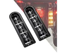HDBUBALUS Rear Saddlebag Accent LED Insert Filler Support Tail Brake Light Fit for Harley Touring FLHTCU/L Electra Glide FLHT/L Road Glide FLTRUSE CVO FLHR Road King 2014-2020 (Black)