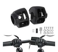 HDBUBALUS Switch Housing Cover Handlebar Switch Case Fit for Harley Dyna Softail Breakout Fat Bob Boy Low Rider Sportster XL