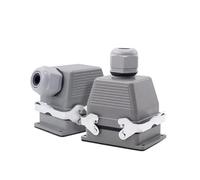 HDC Heavy Duty Industrial Connector 16A 500V Waterproof Rectangular Plug - Easy Screw Connection(Hdc-he-010-2)