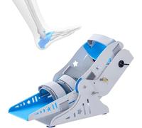 HDCCDM Electric Ankle Joint Trainer, Foot Drop Rehabilitation Equipment, with Remote Control, Dual Directional Training Of Dorsiflexion and Flexion Extension, Adjustable Angle, Progressive Exercise