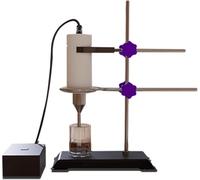 HDCCDM Lab Small Ultrasonic Homogenizer, Sonicator Processor Cell Disruptor Mixer, Working Frequency 40KHZ, with Bracket, Adjustable Height, Stand/Handheld Use, for Laboratory