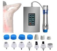 HDCCDM Shockwave Therapy Machine, Body Muscle Relaxation Massager Tool, with 7 Massage Head, Adjustable Frequency 1-16Hz and Energy 60-200MJ, Non-Invasive, for Joint and Muscle Pain Relief