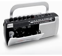 HDCCDM Tape Recorder, Portable Cassette Player, Built-in Speaker Microphone, for Music, Language Learning, Teacher Lessons, Gift for Students and Elderly People
