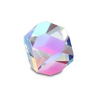 HDCRYSTALGIFTS Color Cube Prism 20mm K9 Optical Crystal Glass Polyhedron RGB Dispersion Prism for Physics,Photography,Desktop Decoration