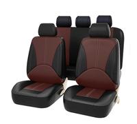 HDDSAI 9 Pcs Car Seat Covers Full Set, for Nissan Note 2010-2012 Waterproof Non-Slip Breathable Comfortable Front Rear Seat Protectors Interior Accessories,D