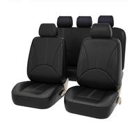 HDDSAI 9 Pcs Car Seat Covers Full Set, for Nissan Note 2010-2012 Waterproof Non-Slip Breathable Comfortable Front Rear Seat Protectors Interior Accessories,A