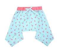 HDE Dog Swim Trunks Hawaiian Board Shorts Beach Pool Swimsuit for XS to XXL Dogs Party Like a Flock Star - XXL