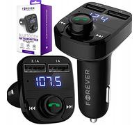 Hdeo FM Radio Transmitter Bluetooth Technology Adapter 2 x USB Charger Hands Calling