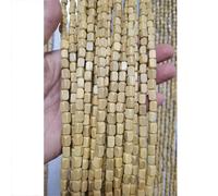 HDEYRSX Beaded Curtain For Doorways Retro Handmade Natural Bamboo Bead Curtain Fly Screens For Doors,Windows,Rooms Divider,With Accessories,Customizable (80 Strands 110cm x 220cm)