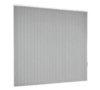 HDEYRSX Complete Vertical Blind Set,Blackout Blinds for Window,Light Filtering Venetian Blinds Thermal Slats Shutters for Home Office,with Fittings,Custom (Gray,100cm x 150cm)