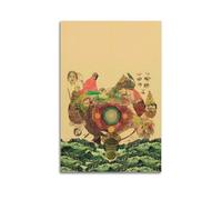 HDFECMK Fleet Foxes Helplessness Blues（1） Posters Vintage Wall Art Canvas Aesthetic Poster Music And Movies Decorative Painting for Living Room Bed Room 12x18inch(30x45cm) Unframe-style