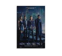 HDFECMK Now You See Me 2（2） Posters Vintage Wall Art Canvas Aesthetic Poster Music And Movies Decorative Painting for Living Room Bed Room 12x18inch(30x45cm) Unframe-style
