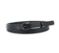 HDFHDF 1 PCS Thin Belts for Women 1.5cm Wide 105cm Long Fine PU Leather Needle Buckle Belt for Lady's High-End Fashion, Versatile Pants Girdle