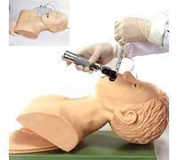 HDGRNCC Oral Nasal Intubation Manikin Training Simulator Airway Management Trainer Intubation Head Teaching Study Model Manikin