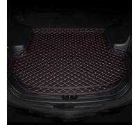 HDGYUA Car Leather Boot Mats Liner Protector for ES 300h Rear Trunk Carpets Anti Scratch Cargo Tray Interior A/Black(A/Blackred)