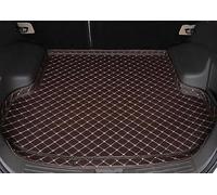 HDGYUA Car Leather Boot Mats Liner Protector for Forester II mk2 2003 2004 2005 2006 2007 2008 Rear Trunk Carpets Anti Scratch Cargo Tray Interior A/Black(A/Coffee)