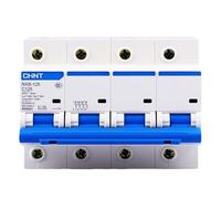 HDGYUA CHNT CHINT NXB-125 4P 63A 80A 100A 125A 230V Miniature Circuit Breaker MCB New DZ47(63A)(125a)