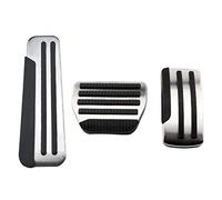 HDGYUA for QX60 QX80 QX30 2014-2020 Auto at Gas Pedal Pad Brake Pedal Protection(3pcs at With Rest)