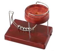 HDGYUA Kinetic-Art -Perpetual Motion Machine No Sound Rolling Perpetual-Marble Machine Physical Balance Kinetic-Energy Model Science Physics Gadget for Unisex Children Adult(Red)(Wine Red)
