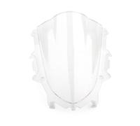 HDGYUA Motorbike Windshield for Yam&aha YZF R25 R3 Motorcycle Windshield WindScreen Screen Fairing for YZF-R25 YZF-R3(White)