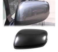 HDGYUA Rearview Mirror Cap Trim for Fit/Jazz 2009 2010 2011 2012 2013 (Red Right)(Storm Silver,Left)