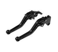 HDHCSCAGH Brake Clutch Levers for Hunter for Bullet 350 for Meteor 350 2021 2022 2023 2024 Motorcycle Short Brake Clutch Levers(A-Black)