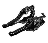 HDHCSCAGH Brake Clutch Levers for Suzuki for VX800 for VS51B 1990-1996 Motorbike Foldable Extendable Motorcycle Brake Clutch Levers Grips Clutch Brake(Black)