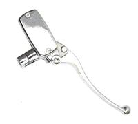 HDHCSCAGH Brake Clutch Levers for Valkyrie for GL 1500 for VT for Shadow 1100 for VTX 1300 1800 for VTX 1800 25 Mm Brake Master Cylinder Clutch Lever Grips Clutch Brake(Right Silver 14)