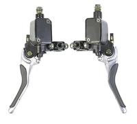 HDHCSCAGH Brake Clutch Levers for YQ50 for Aerox for MBK for Nitro 1997-2013 Rear Brake Clutch Master Cylinder Reservoir Left and Right Levers Grips Clutch Brake(1 Pair)