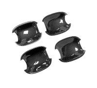HDHCSCAGH Car Exterior Door Handle Shell for A3 for 8V 2014-2020 Car Accessories ABS Carbon Fiber Style Exterior Door Pull Handles Cover Trim Car Door Handle Protector(Door Bowl)