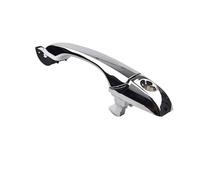 HDHCSCAGH Car Exterior Door Handle Shell for Jeep for Patriot 2007 2008 2009 2010 Front Door Rear Door Outer Handle Chrome 1PCS Car Door Handle Protector(Front Left)