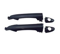 HDHCSCAGH Car Exterior Door Handle Shell for Kia for Picanto 2011 2012 2013 2014 2015 2016 Black Front Rear Left Right Exterior Door Handles Car Door Handle Protector(Front LH RH 2PCS)