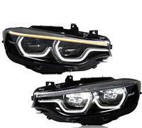 HDHCSCAGH Front Light Assembly For F32 2012-2019 For F82 For M4 For GTS Car LED DRL 425i 428i 430i 435i F36 For F80 For F33 Car Accessories Fog Lights Car Front Lights(16-19 6 pins)