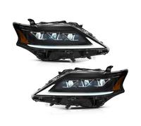 HDHCSCAGH Front Light Assembly For Lexus For RX 270 For RX300 For RX350 2012-2015 LED Head Lamp 2PC Car Styling LED Headlight Assembly Fog Lights Car Front Lights(LHD)