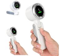 HDHDHJ Portable Handheld Turbo Fan,Regularly Portable Turbofan,Digital Display Screen,5-Speed, USB Charging,for Outdoor Activities, Travel, Working