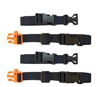 HDHYK 2 Pack Nylon Universal Backpack Chest Strap-3/4 Inch Webbing Chest Belt-AdjustableBackpack Sternum Strap (Dark Blue)