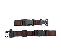HDHYK Backpack Chest Strap- Nylon - Adjustable Universal (Brown)